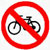 R-12 Proibido Trnsito de Bicicletas